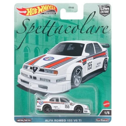 Hot Wheels Premium 1:64 - Alfa Romeo 155 V6 TI - 2023 Car Culture