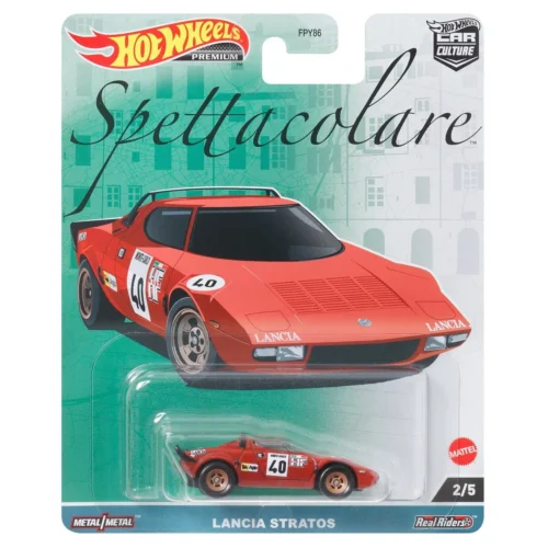 Hot Wheels Premium 1:64 - Lancia Stratos - 2023 Car Culture
