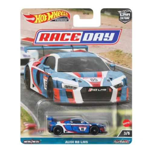 Hot Wheels Premium 1:64 - Audi R8 LMS - Race Day - 2023 Car Culture