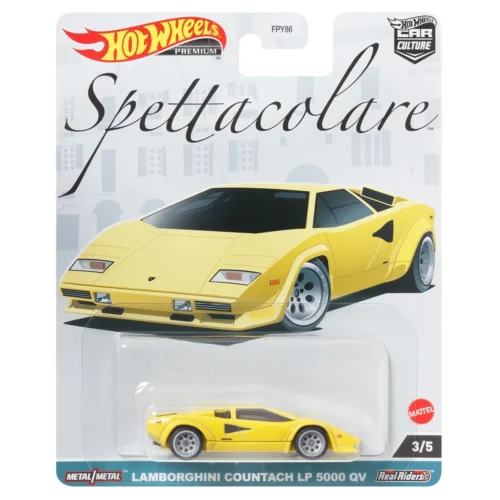 Hot Wheels Premium 1:64 - Lamborghini Countach LP 5000 QV - 2023 Car Culture