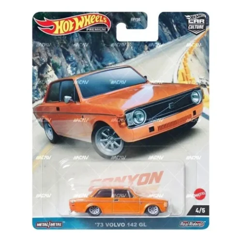 Hot Wheels Premium 1:64 - '73 Volvo 142 GL - 2023 Car Culture