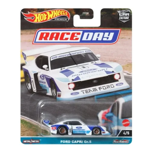 Hot Wheels Premium 1:64 - Ford Capri Gr.5 - Race Day - 2023 Car Culture