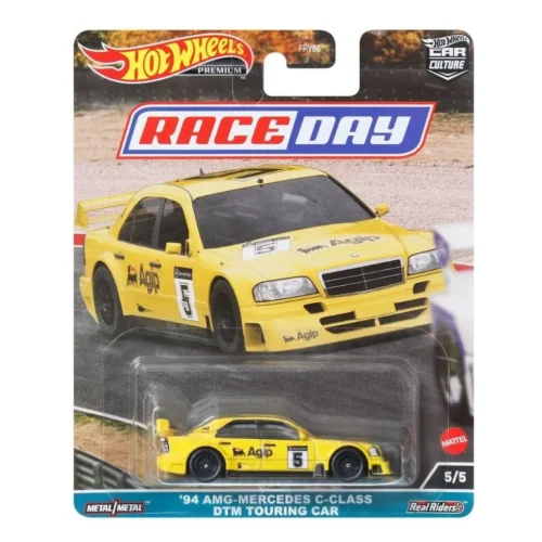 Hot Wheels Premium 1:64 - '94 AMG-Mercedes C-Class DTM Touring Car - Race Day - 2023 Car Culture