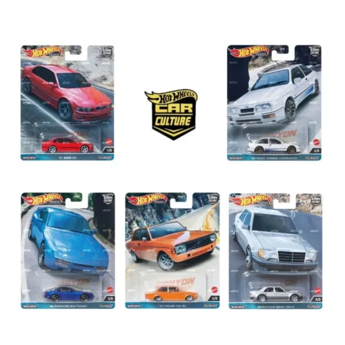 Hot Wheels Premium 1:64 - Canyon Warriors - 2023 Car Culture - Set of 5