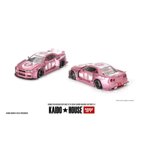 Kaido House 1:64 - Nissan Skyline GT-R (R34) KAIDO RACING FACTORY V1