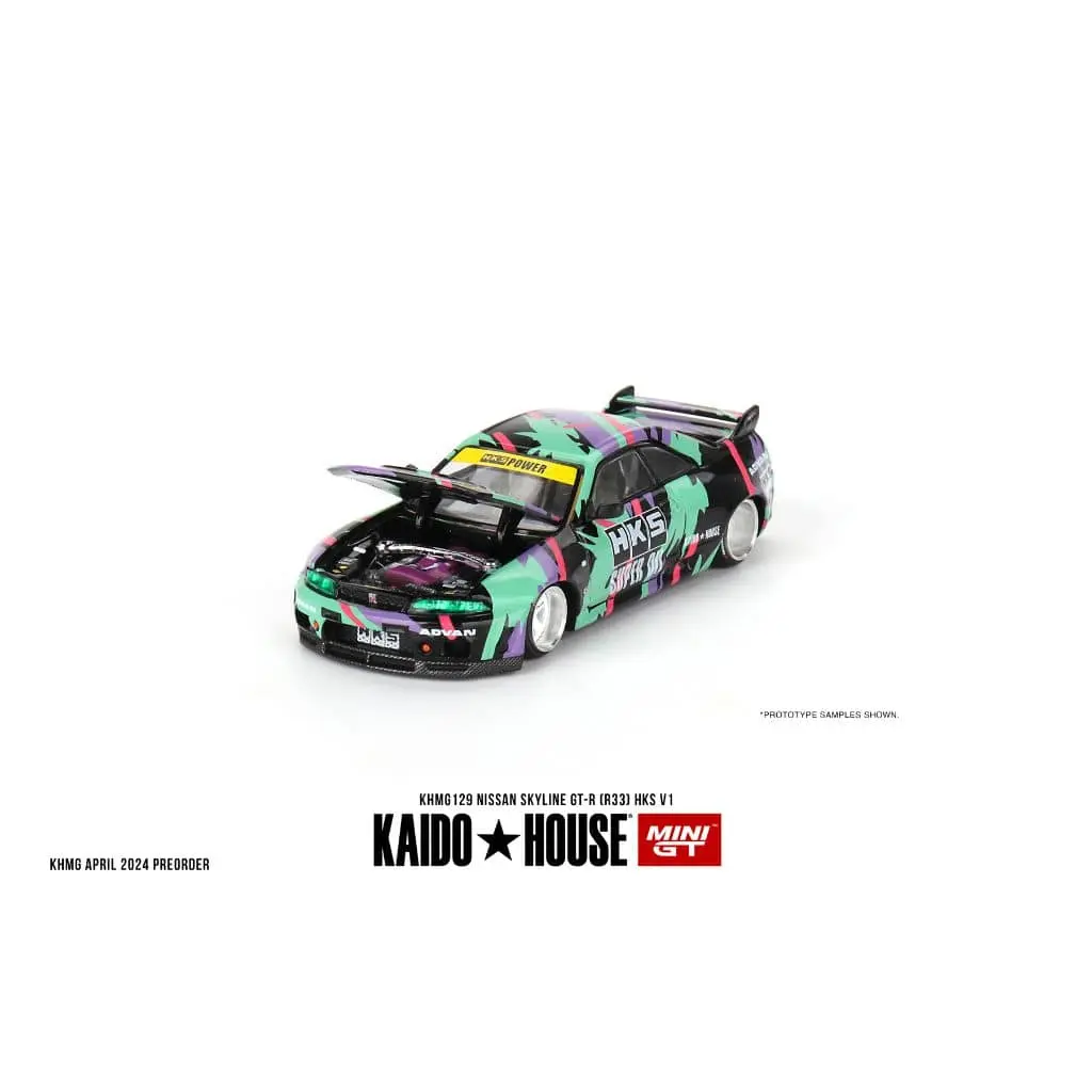 Kaido House 1:64 - Nissan Skyline GT-R (R33) HKS V1 - Image 3