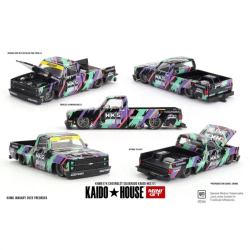 Kaido House 1:64 - Chevrolet Silverado KAIDO HKS V1 Chevrolet Silverado KAIDO HKS V1
