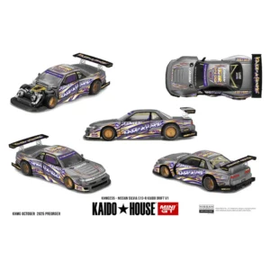 *PRE-ORDER* Kaido House 1:64 - Nissan Silvia S13-R KAIDO DRIFT V1