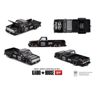 *PRE-ORDER* Kaido House 1:64 - Chevrolet Silverado Dually Hot Rod V1