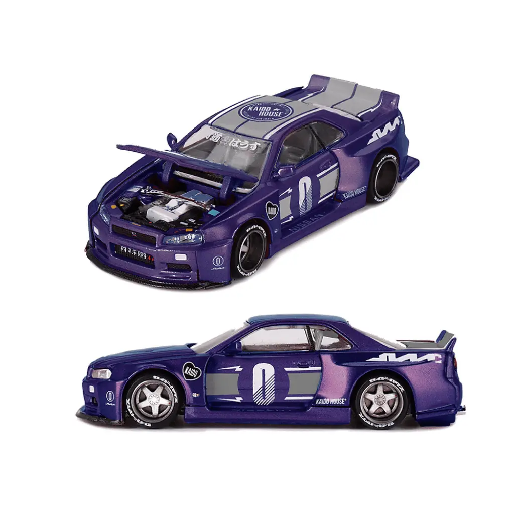 *PRE-ORDER* Kaido House 1:64 - Nissan Skyline GT-R (R34) KAIDO RACING FACTORY V2 - Image 2