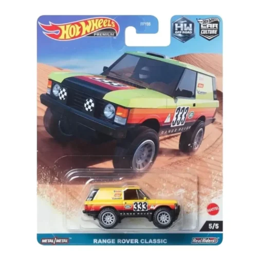 Hot Wheels Premium 1:64 - Range Rover Classic - HW Off Road - 2023 Car Culture