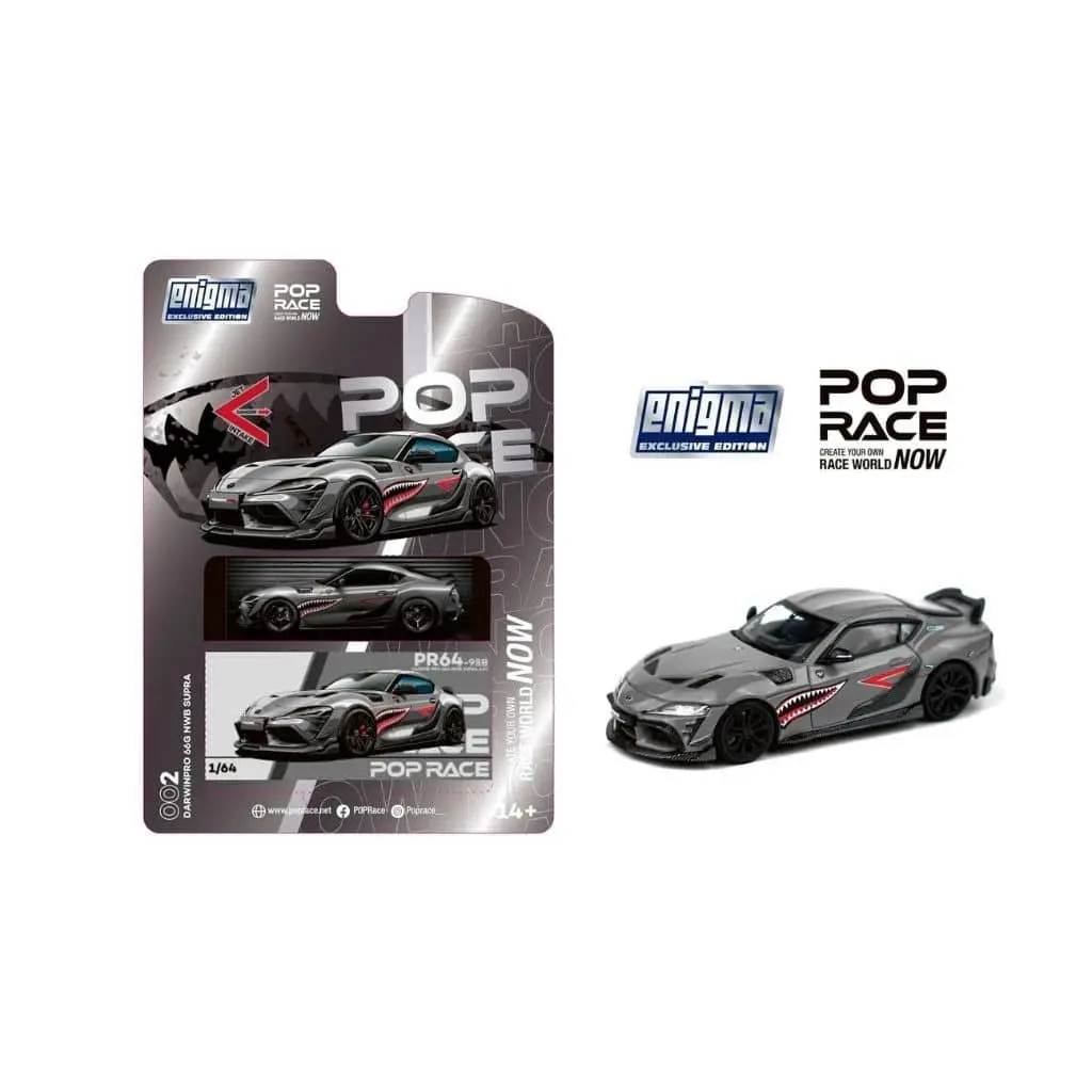 Pop Race Enigma Exclusive Edition 1:64 - Darwinpro 66G NWB Supra A90 - PRE002 - Imagen 2