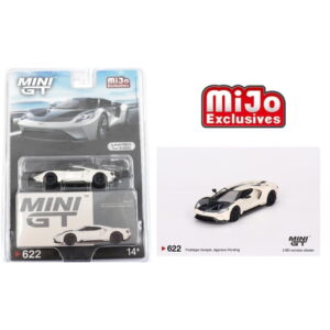 Mini GT 1:64 - 1964 Ford GT Prototype Heritage Edition White - MiJo Exclusives