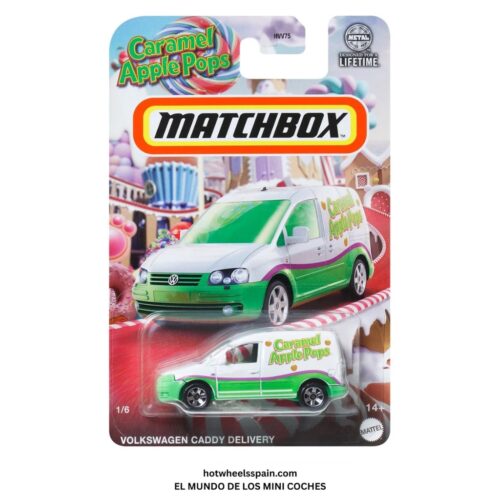 Matchbox 1:64 - Volkswagen Caddy Delivery - 2024 Candy Series (Mix 2)