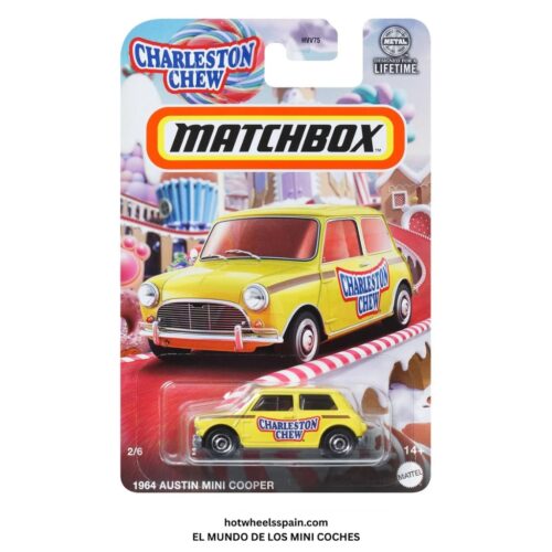 Matchbox 1:64 - 1964 Austin Mini Cooper - 2024 Candy Series (Mix 2)