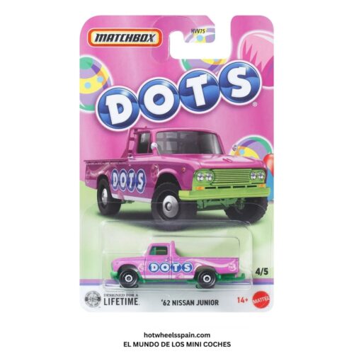 Matchbox 1:64 - 1962 Nissan Junior - 2026 Candy Series (Mix 1)