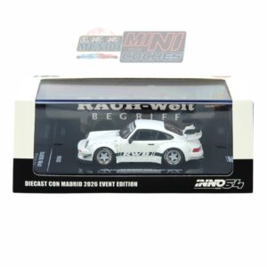 Inno64 1:64 - RWB 930 (Blanco Mate) - DIECAST CON MADRID 2026 EDICIÓN EVENTO
