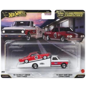 '66 Chevrolet Corvair Yenko Stinger + '72 Chevy Ramp Truck (#91) - Team Transport - 2026 Mix 2