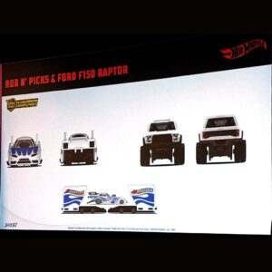 Hot Wheels 1:64 - Rob N' Picks + Ford F150 Raptor (Open Trailer) - Team Transport - 2026 Mix 4