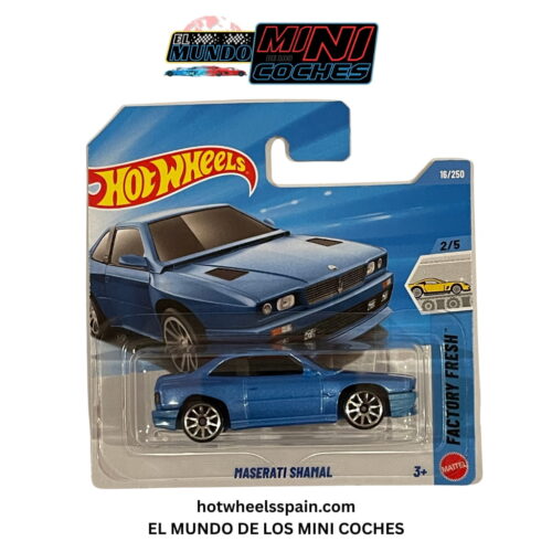 Hot Wheels Maserati Shamal - Factory Fresh JJH92