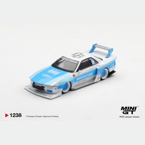 Mini GT 1:64 - 2026 Nissan Skyline GTR (R32) LBWK KAIDO WORKS AMOCULTURE