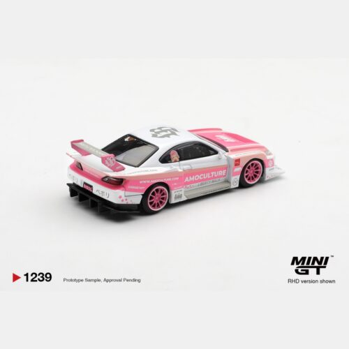 Mini GT 1:64 - 2026 Nissan Silvia (S15) LB-SUPER SILHOUETTE AMOCULTURE