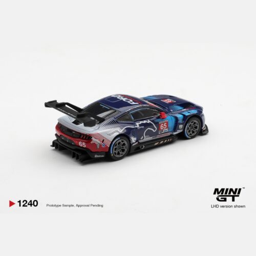 Mini GT 1:64 - 2025 Ford Mustang GT3 #65 Ford Multimatics Motorsports DAYTONA 24 HRS WINNER