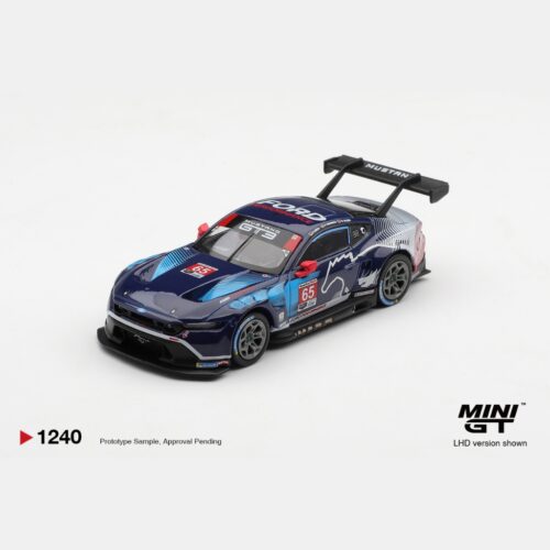 Mini GT 1:64 - 2025 Ford Mustang GT3 #65 Ford Multimatics Motorsports DAYTONA 24 HRS WINNER