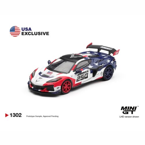 Mini GT 1:64 - Chevrolet Corvette ZR1 America 250 USA EXCLUSIVE