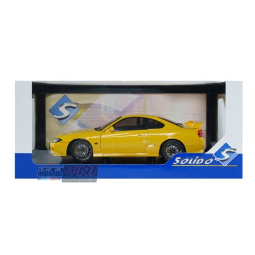 Solido 1:18 - 1999 Nissan Silvia S15 SPEC-R Aero Amarillo Brillante