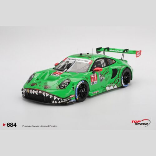 Top Speed 1:18 - Porsche 911 GT3 R (992) #77 AO Racing 2025 IMSA Sebring 12 Hrs Class Winner