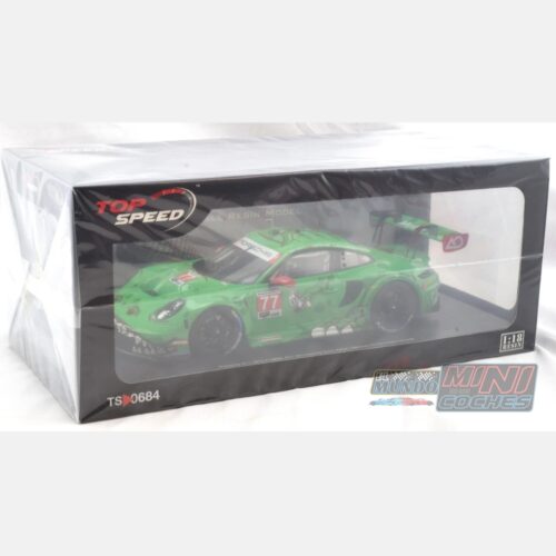 Top Speed 1:18 - Porsche 911 GT3 R (992) #77 AO Racing 2025 IMSA Sebring 12 Hrs Class Winner
