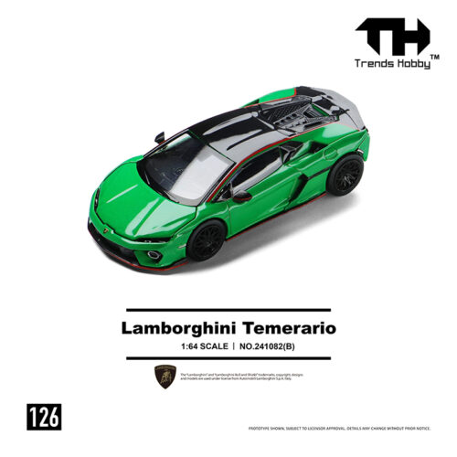 Trends Hobby 1:64 - Lamborghini Temerario (Verde)