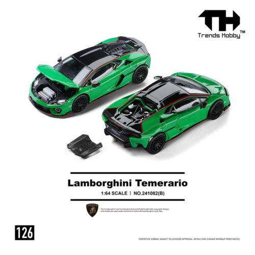 Trends Hobby 1:64 - Lamborghini Temerario (Verde)