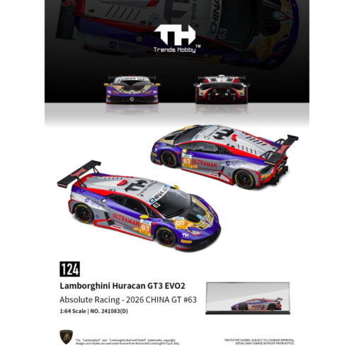 Trends Hobby 1:64 - Lamborghini Huracan GT3 Evo 2 (Ultraman)