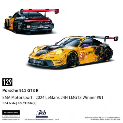 Trends Hobby 1:64 - Porsche 911 GT3 R - #91 2024 LeMans 24H