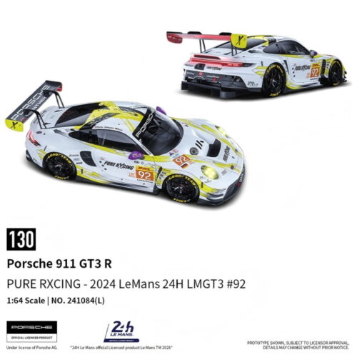 Trends Hobby 1:64 - Porsche 911 GT3 R - #92 2024 LeMans 24H