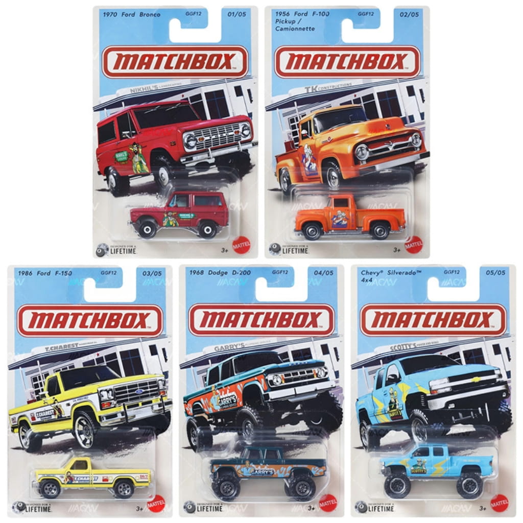 Matchbox 1:64 - Truck Series - Temáticos 2026