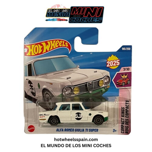 Hot Wheels Alfa Romeo Giulia TI Super - Compact Kings JBB98