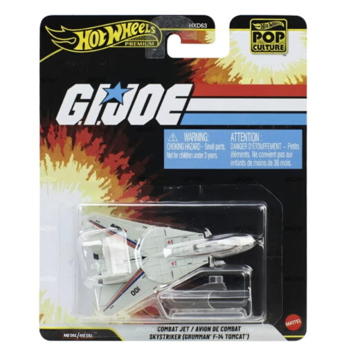 Hot Wheels Pop Culture - Combat Jet Skystriker (Grumman F-14 Tomcat) - G.I. Joe (2026 Mix 4)