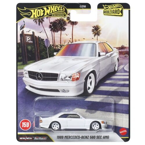 Hot Wheels 1:64 - '89 Mercedes-Benz 560 SEC AMG (#159) - 2026 Boulevard Series Mix 4