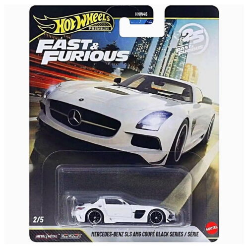 Hot Wheels 1:64 - Mercedes-Benz SLS AMG Coupé Black Series - Fast & Furious 2026 Mix 4