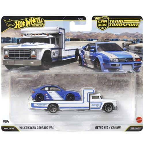 Hot Wheels 1:64 - Volkswagen Corrado VR6 + Retro Rig (#94) - Team Transport - 2026 Mix 3