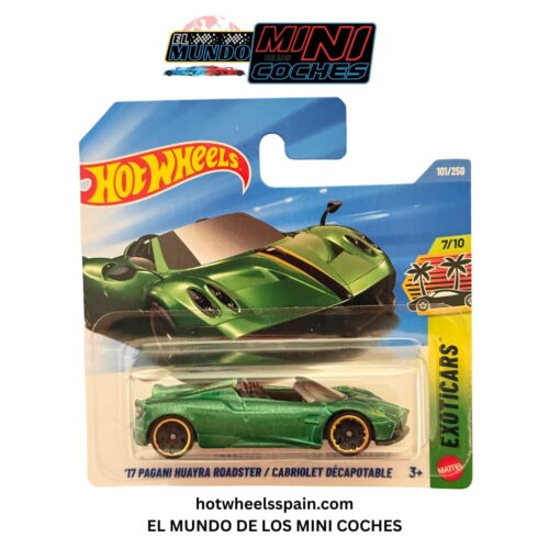 Hot Wheels '17 Pagani Huayra Roadster - Exoticars JJH99