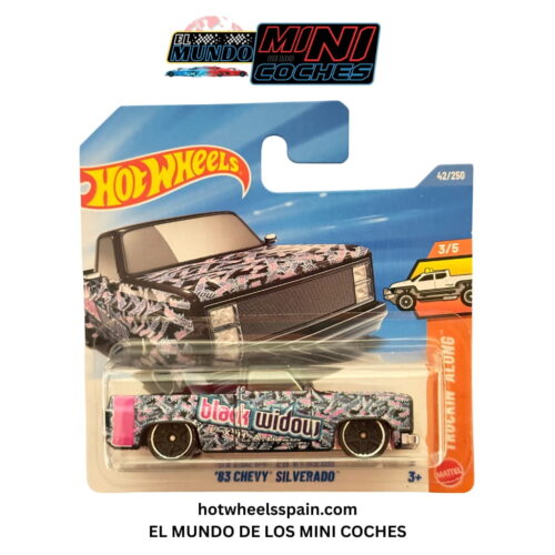 Hot Wheels '83 Chevy Silverado - Truckin' Along JJJ13