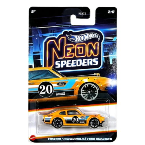 Hot Wheels 1:64 - Custom Ford Maverick - Neon Speeders 2026 Mix 1