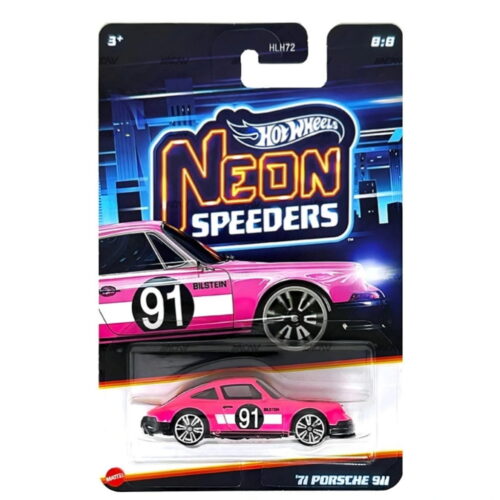 Hot Wheels 1:64 - '71 Porsche 911 - Neon Speeders 2026 Mix 1