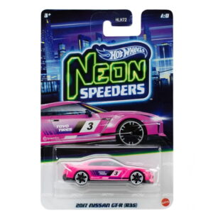 Hot Wheels 1:64 - 2017 Nissan GT-R (R35) - Neon Speeders 2026 Mix 2