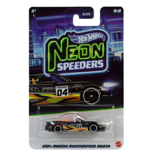 Hot Wheels 1:64 - 2004 Mazda Mazdaspeed Miata - Neon Speeders 2026 Mix 2
