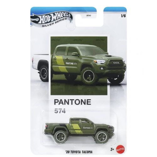 Hot Wheels 1:64 - Pantone (JKY47) Mix 2 - 2026 Silver Label Series - Juego de 6